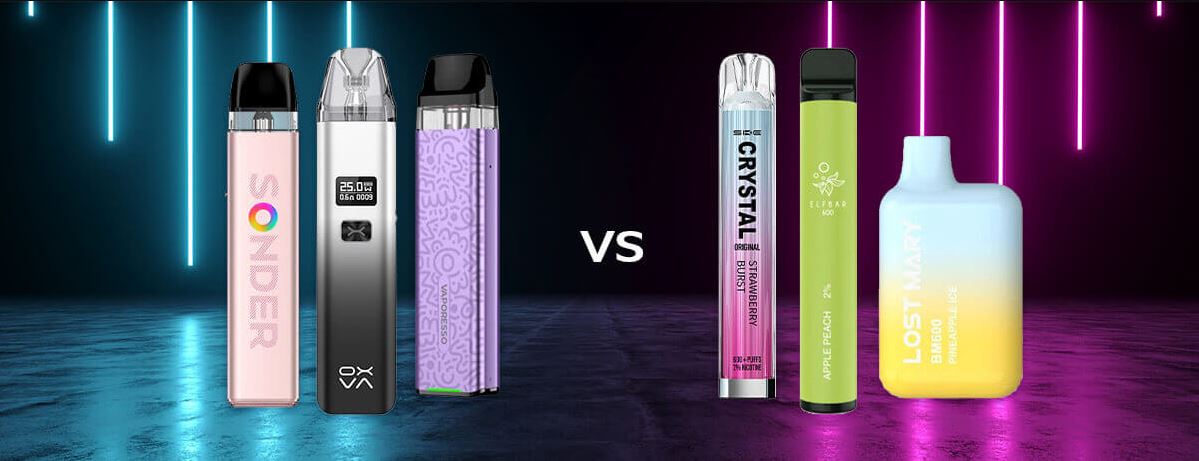 Disposable Vape vs Refillable Pod