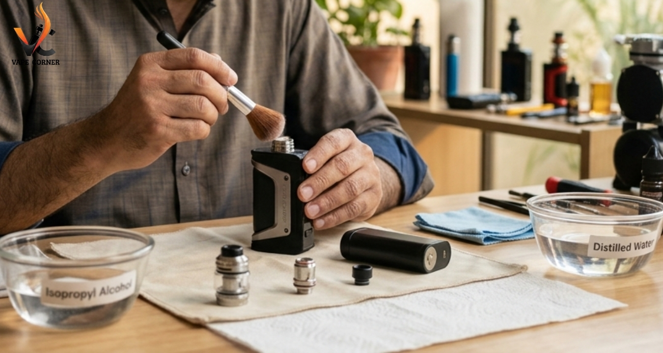 vape device cleaning guide pakistan 2026